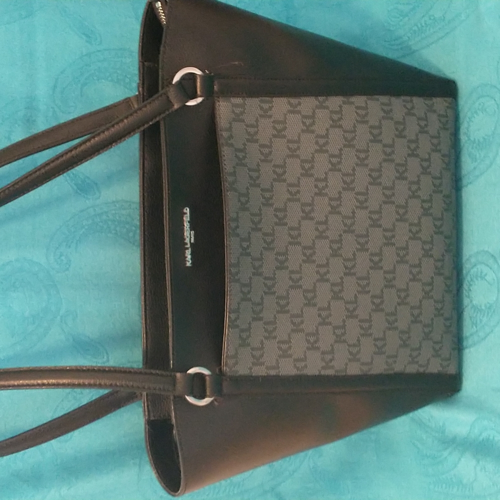 Black Larl Lagerfeld shoulder bag
